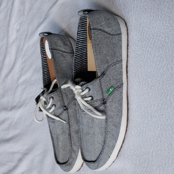 Sanuk Admiral slip-on canvas shoes Size 13 - Picture 1 of 8
